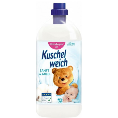 Кондиционер для белья Kuschelweich мягкий и нежный, 2 л (76 стирок)